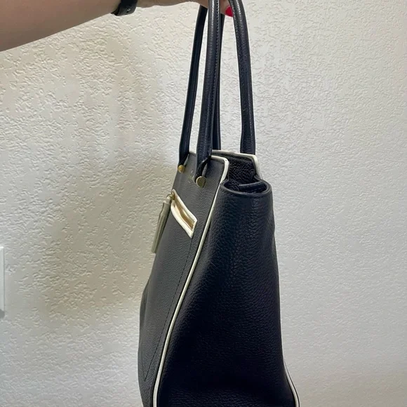 ♠️ Kate Spade NY ♠️ Large Navy Blue Leather Bag 👜 - Picture 6 of 12
